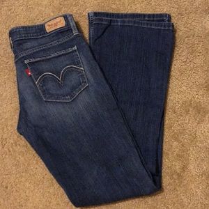 Levi's 518 boot cut jeans